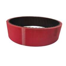 330H-75mm+10mm Red Rubber Coating Timing Belt