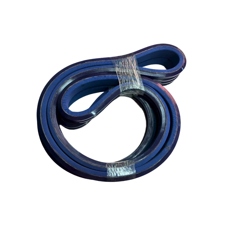 PU Super grip belt Polyurethane Reinforced V-belt with foam Double-row red polyurethane belt
