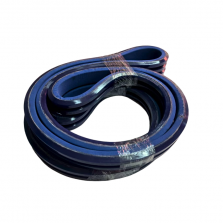 PU Super grip belt Polyurethane Reinforced V-belt with foam Double-row red polyurethane belt PU V-belts with self-adhesive double-belt Two A-type PU V-belts with spong A-type double row red polyurethane belt PU triangle belt