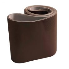 Brown diamond-patterned conveyor belt for food packaging machines Food-grade brown checkered conveyor belt L-shaped heat shrink packaging machine belt PU brown diamond-patterned conveyor belt Brown edge banding machine belt