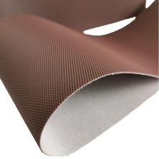 Brown diamond-patterned conveyor belt for food packaging machines