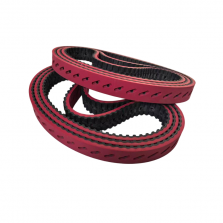 Vacuum Timing Belts for Packing Machines Vacuum Timing Belt (VFFS) Vacuum PU/rubber Timing Belt T10-16mm Steel Reinforced Polyurethane Timing Belts