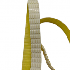Food machinery synchronous belt White Sausage machine belt T5-840-32 Food grade Sausage machine belt industrial transmission belt factory direct sales Sausage belt tie machine MLO synchronous food conveyor belt polyurethane T5-510-32