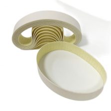 Product Paramenters Product name seamless Kevlar silicone belt Material Kevlar + silicone Color yellow/white Thickness 1-1.5mm Width Customized Length 310/320/330/340/350/360mm The belt surface silicone is very smooth and the seamless type guarantee the belt stable operation. The back side is made of Kevlar, which can heat resistant.
